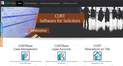 Desktop Screenshot of cortsite.com
